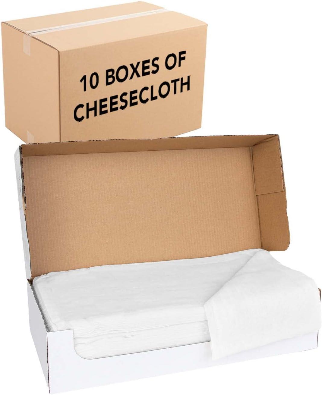 image:imageArkwright FoodGrade Cheesecloth Fabric in Box 100 Cotton Grade 40 Medium Weave Bleached Cheese Cloth for Straining Cooking and Canning 3 ft x 70 yd 10 Boxes WhiteGrade 90