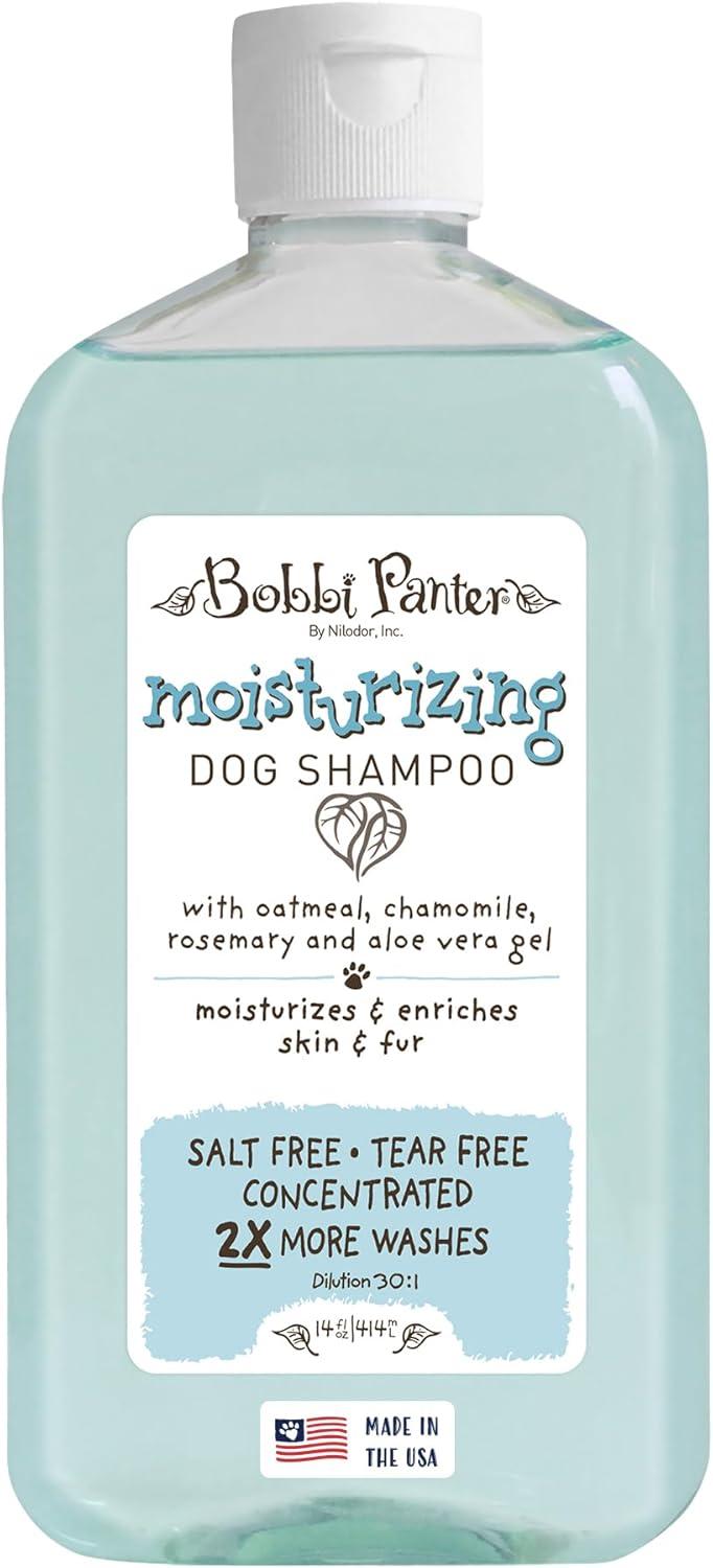 image:imageBobbi Panter Hypoallergenic Dog Shampoo Honey Aloe Vera Chamomile amp Rosemary Dye amp Fragrance Free Natural Formula for Sensitive amp Allergy Skin TearFree 301 Concentrate 1 Gallon Case of 4Soft Sea Air