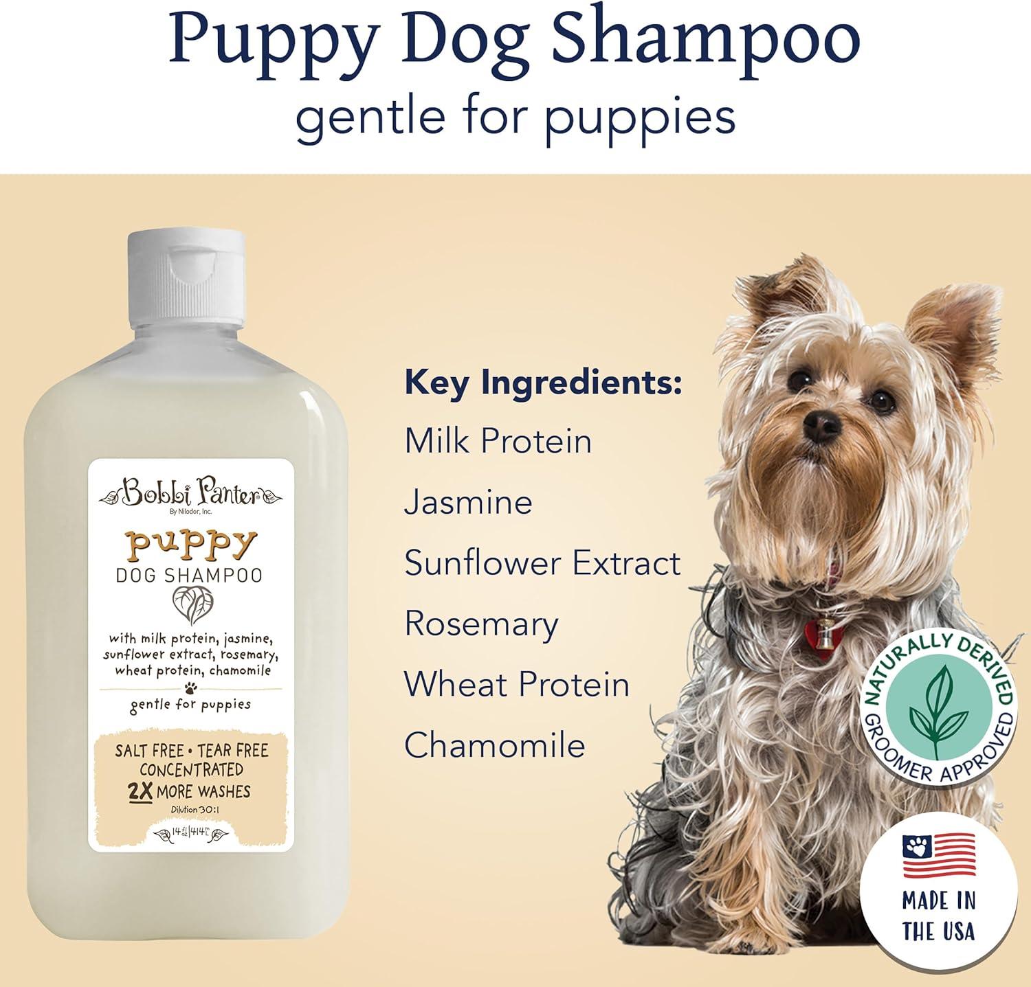 image:imageBobbi Panter Hypoallergenic Dog Shampoo Honey Aloe Vera Chamomile amp Rosemary Dye amp Fragrance Free Natural Formula for Sensitive amp Allergy Skin TearFree 301 Concentrate 1 Gallon Case of 4Milk Honey