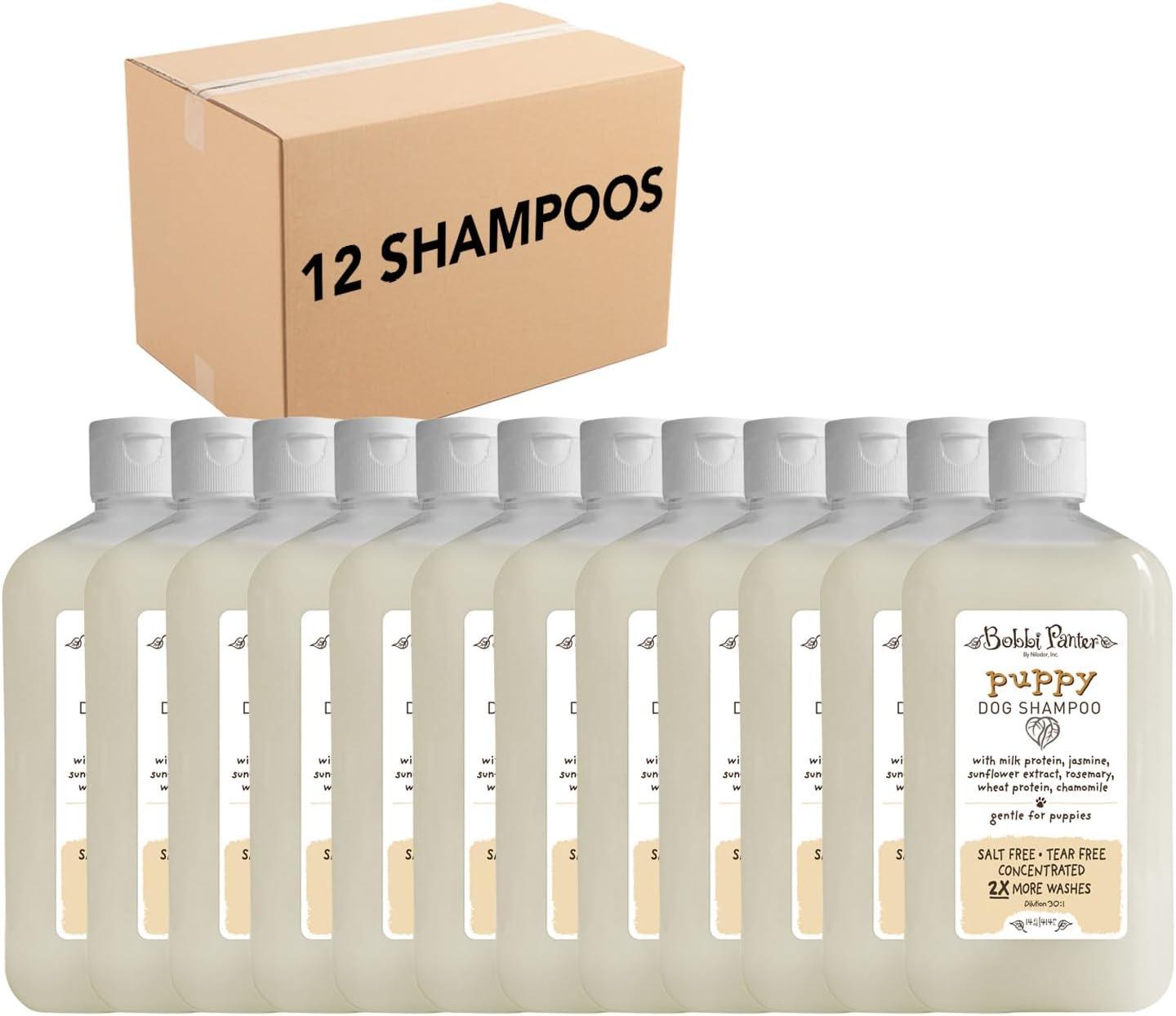 image:imageBobbi Panter Hypoallergenic Dog Shampoo Honey Aloe Vera Chamomile amp Rosemary Dye amp Fragrance Free Natural Formula for Sensitive amp Allergy Skin TearFree 301 Concentrate 1 Gallon Case of 4Milk Honey