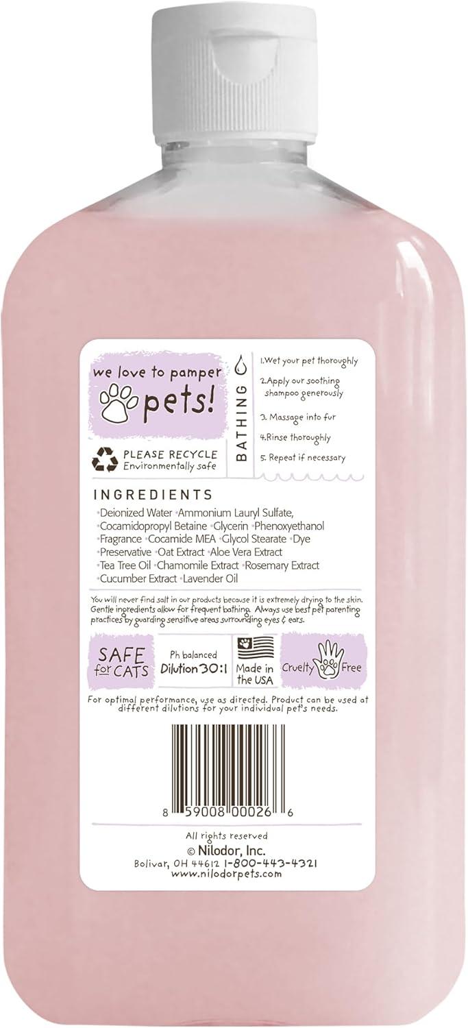 image:imageBobbi Panter Hypoallergenic Dog Shampoo Honey Aloe Vera Chamomile amp Rosemary Dye amp Fragrance Free Natural Formula for Sensitive amp Allergy Skin TearFree 301 Concentrate 1 Gallon Case of 4Lavender