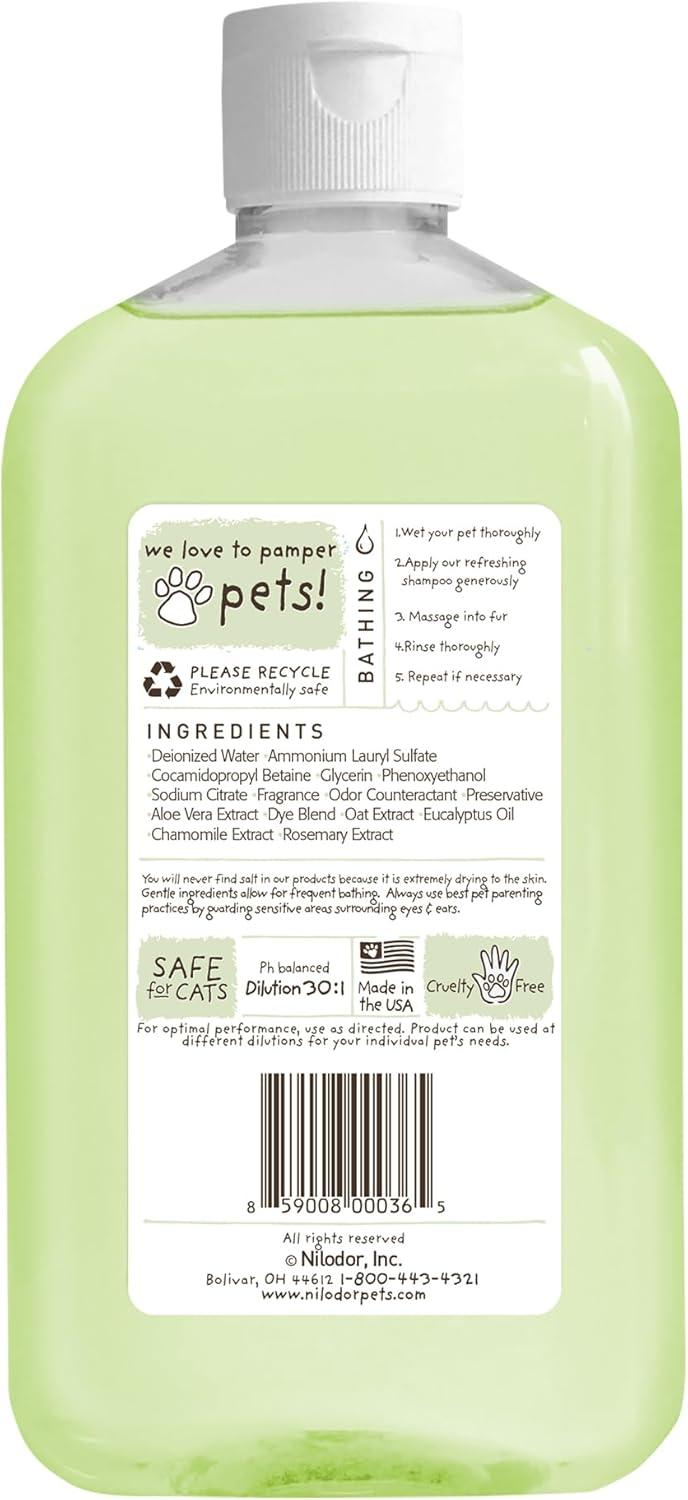 image:imageBobbi Panter Hypoallergenic Dog Shampoo Honey Aloe Vera Chamomile amp Rosemary Dye amp Fragrance Free Natural Formula for Sensitive amp Allergy Skin TearFree 301 Concentrate 1 Gallon Case of 4Eucalyptus Mint
