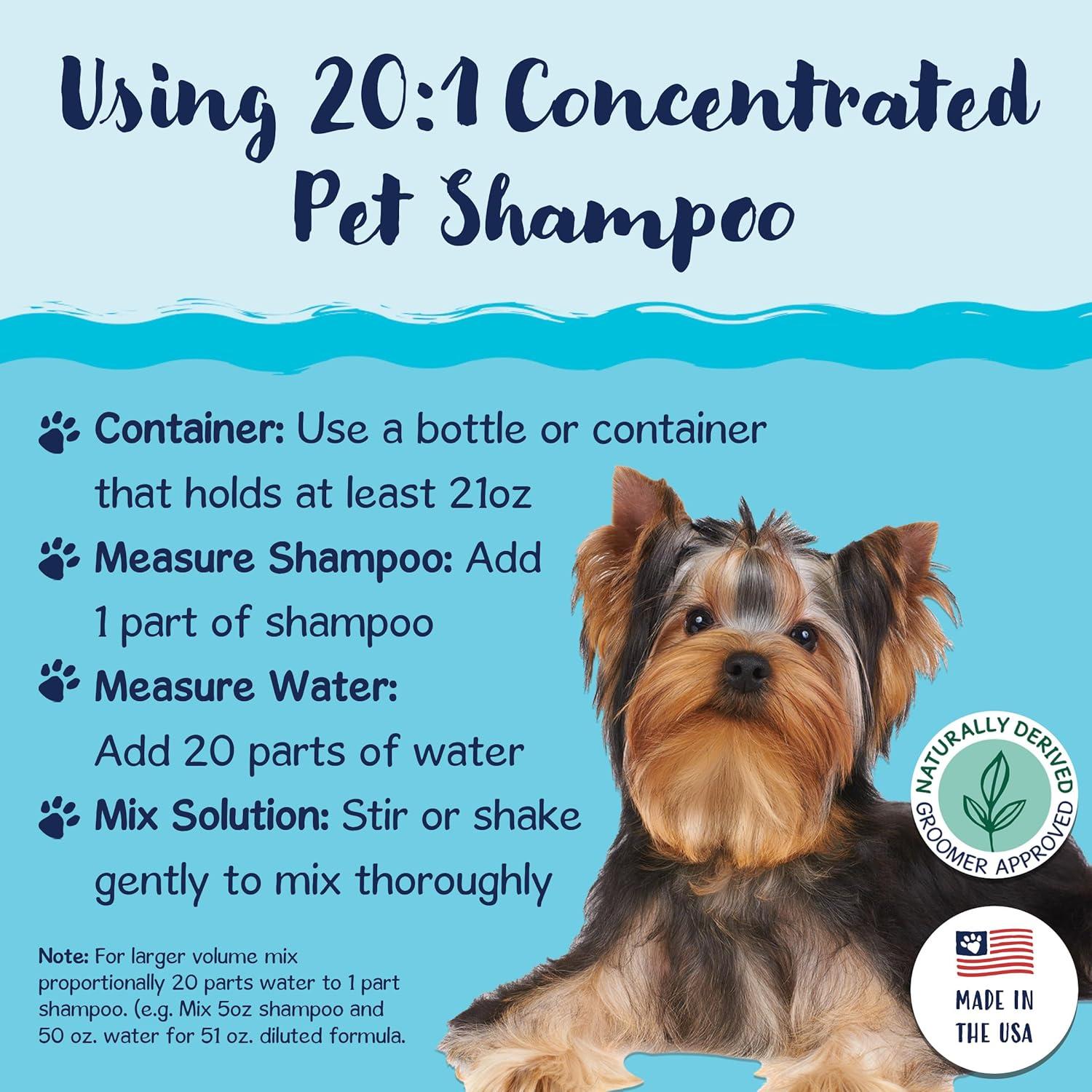 image:imageBobbi Panter Moisture amp Shine Dog Shampoo Argan Oil Chamomile amp Peppermint Deep Nourishing Natural Formula for Soft Shiny Coat TearFree 201 Concentrate 1 Gallon Case of 4Crisp Fresh