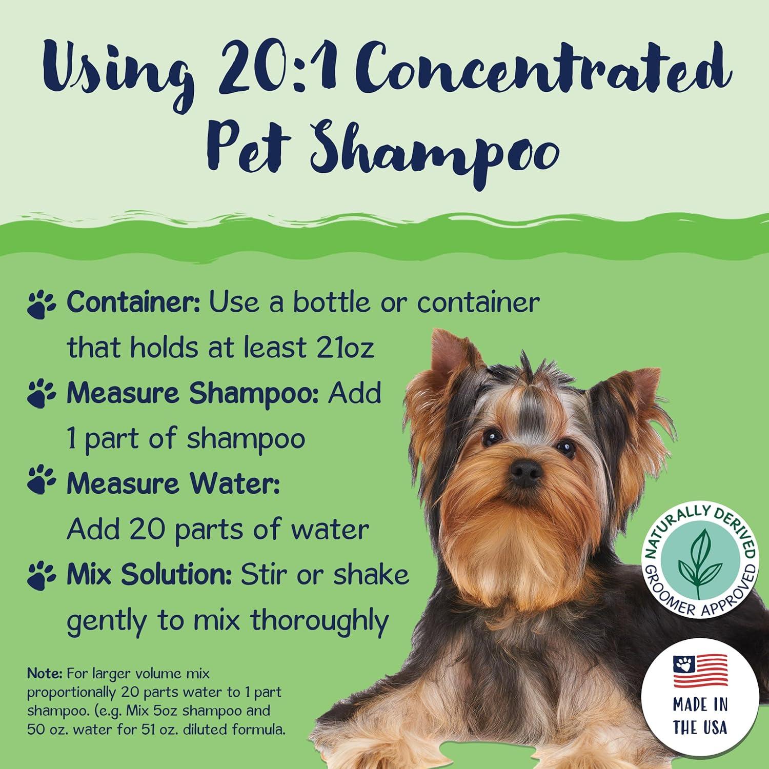 image:imageBobbi Panter Moisture amp Shine Dog Shampoo Argan Oil Chamomile amp Peppermint Deep Nourishing Natural Formula for Soft Shiny Coat TearFree 201 Concentrate 1 Gallon Case of 4Crisp Fresh