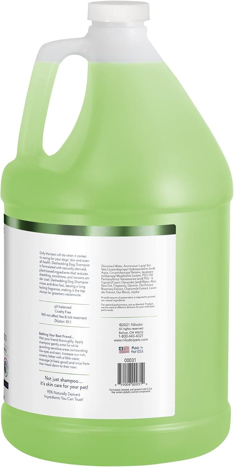 image:imageBobbi Panter Moisture amp Shine Dog Shampoo Argan Oil Chamomile amp Peppermint Deep Nourishing Natural Formula for Soft Shiny Coat TearFree 201 Concentrate 1 Gallon Case of 4Crisp Fresh