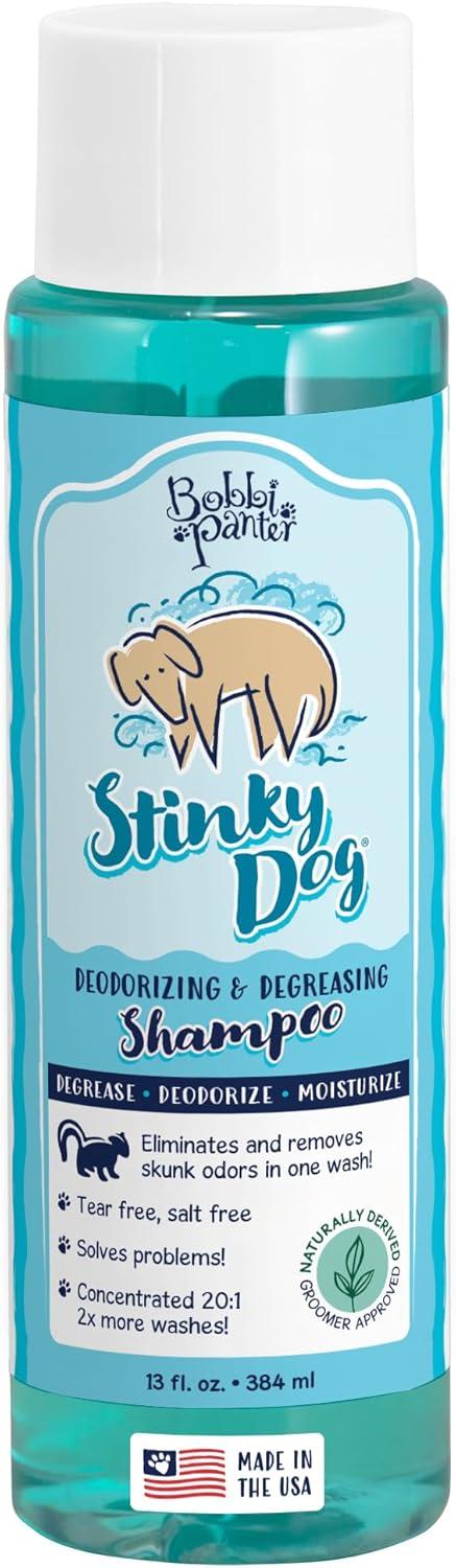 image:imageBobbi Panter Moisture amp Shine Dog Shampoo Argan Oil Chamomile amp Peppermint Deep Nourishing Natural Formula for Soft Shiny Coat TearFree 201 Concentrate 1 Gallon Case of 4Crisp Fresh