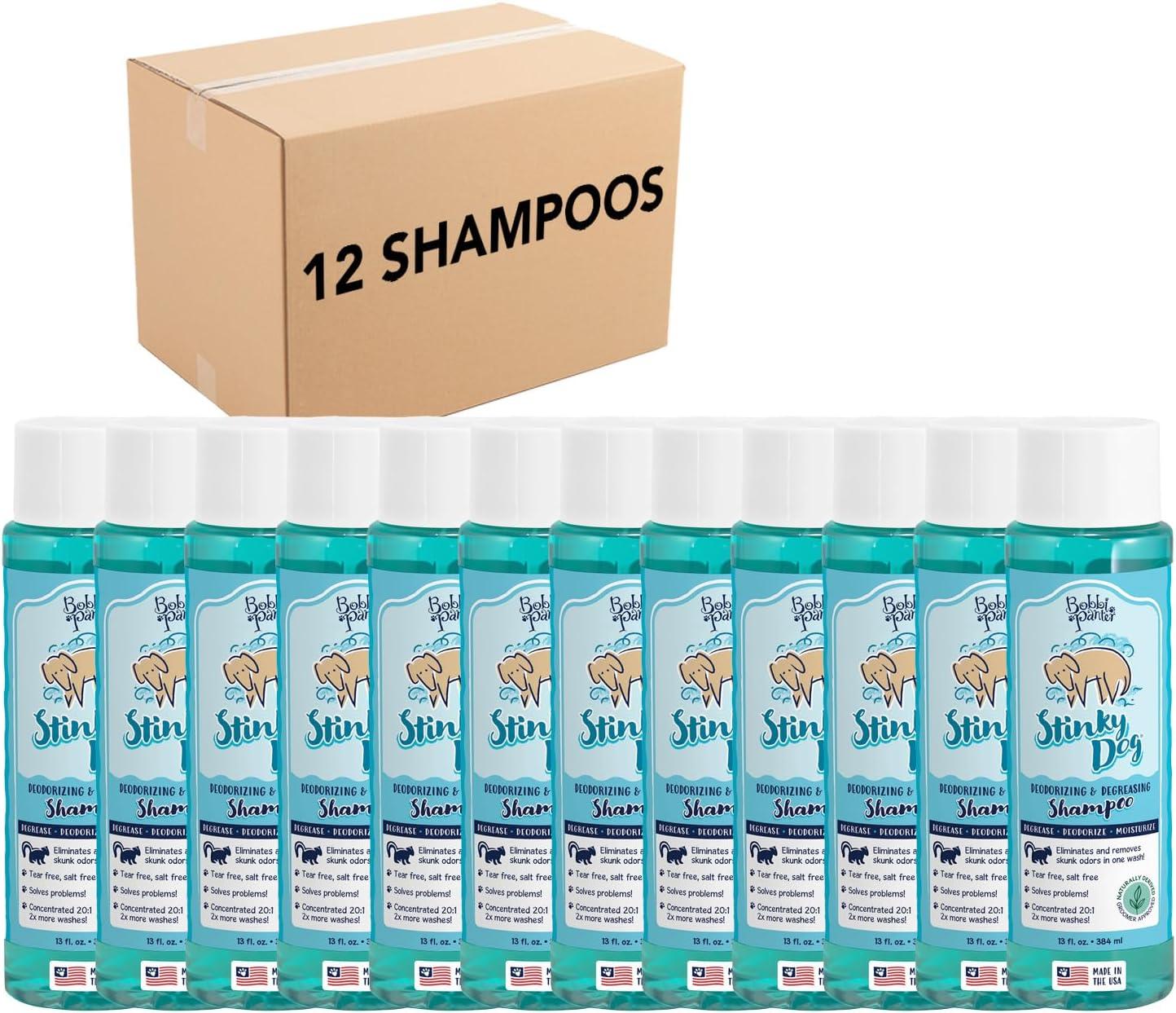 image:imageBobbi Panter Moisture amp Shine Dog Shampoo Argan Oil Chamomile amp Peppermint Deep Nourishing Natural Formula for Soft Shiny Coat TearFree 201 Concentrate 1 Gallon Case of 4Crisp Fresh