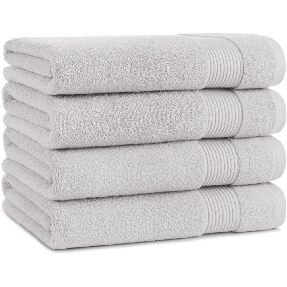 image:imageArkwright Makeup Remover Washcloths Pack of 6 100 Cotton Soft Quick Dry Reusable Face Towels for Makeup Removal and Facial Cleansing 13 x 13 in BlackTitanium Grey