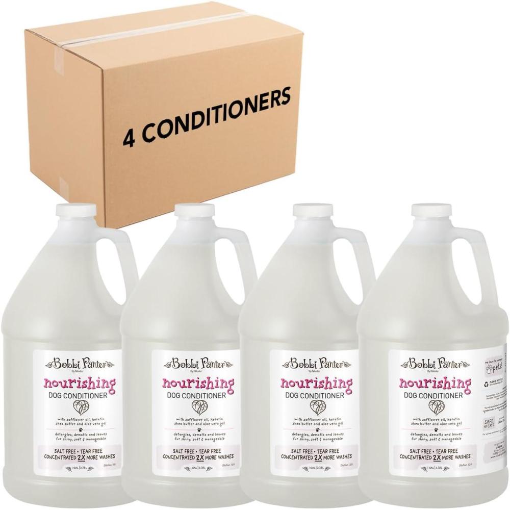 image:imageBobbi Panter Hypoallergenic Dog Shampoo Honey Aloe Vera Chamomile amp Rosemary Dye amp Fragrance Free Natural Formula for Sensitive amp Allergy Skin TearFree 301 Concentrate 1 Gallon Case of 4Sea Air