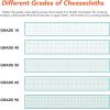 Arkwright Food-Grade Cheesecloth Fabric in Box, 100% Cotton Grade 40 [Medium Weave] Bleached Cheese Cloth for Straining, Cooking and Canning, 3 ft x 70 yd, 10 Boxes, White(Grade 90)