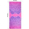 Arkwright Mandala Microfiber Beach Towels – Lightweight and Quick Dry Oversized Pool Towel, Perfect for Hotel, Spa, Hot Tub, Bath, and Resort, 30 x 70 in, Orange(Purple)