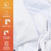Arkwright T-Shirt Rags Bulk, 50 lb Box, Cotton Cleaning Towels, Low Lint Knit Wiping Cloths for Paint, Stain, Grease, Shop and Auto Use, Absorbent Machine Washable, White(5 lb Box)