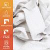 Arkwright W11 Terry Cloth Towels for Cleaning – Soft Cotton Blend Washable Multi-Purpose Bar Mop, Absorbent & Quick Dry, Bulk Box of Rags for Kitchen, Auto Shop, and Garage, 25 lb, White(50 lbs. Box)