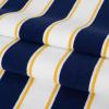 Aston & Arden Striped Beach Towel – Oversized 35 x 70 Soft Plush Thick Cotton, 600 GMS Heavy & Luxury for Pool Chairs, Resort, and Hot Tub, Gray/Navy(Navy/Yellow)