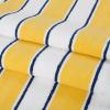 Aston & Arden Striped Beach Towel – Oversized 35 x 70 Soft Plush Thick Cotton, 600 GMS Heavy & Luxury for Pool Chairs, Resort, and Hot Tub, Gray/Navy(Yellow/Navy)