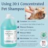 Bobbi Panter Hypoallergenic Dog Shampoo Honey, Aloe Vera, Chamomile & Rosemary – Dye & Fragrance Free Natural Formula for Sensitive & Allergy Skin, Tear-Free, 30:1 Concentrate, 1 Gallon (Case of 4)(Soft Sea Air)