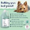 Bobbi Panter Moisture & Shine Dog Shampoo Argan Oil, Chamomile & Peppermint – Deep Nourishing Natural Formula for Soft, Shiny Coat, Tear-Free, 20:1 Concentrate, 1 Gallon (Case of 4)(Green Apple)