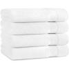Arkwright Makeup Remover Washcloths, Pack of 6, 100% Cotton Soft Quick Dry Reusable Face Towels for Makeup Removal and Facial Cleansing, 13 x 13 in, Black(Dove White)