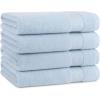 Arkwright Makeup Remover Washcloths, Pack of 6, 100% Cotton Soft Quick Dry Reusable Face Towels for Makeup Removal and Facial Cleansing, 13 x 13 in, Black(Misty Blue)