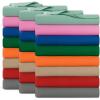 Arkwright Polar Fleece Throw Blankets Bulk – Case of 24 – Ultra Soft Cozy Blanket for Car, Camping, Couch, Office, Outdoor, Home, and Bed, 50 x 60 in, Assorted Colors(Assorted – a)