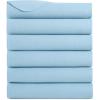 Arkwright Polar Fleece Throw Blankets Bulk – Case of 24 – Ultra Soft Cozy Blanket for Car, Camping, Couch, Office, Outdoor, Home, and Bed, 50 x 60 in, Assorted Colors(Blue)