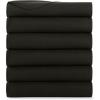 Arkwright Polar Fleece Throw Blankets Bulk – Case of 24 – Ultra Soft Cozy Blanket for Car, Camping, Couch, Office, Outdoor, Home, and Bed, 50 x 60 in, Assorted Colors(Black)