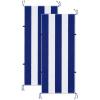 Arkwright Tie-and-Dry Beach Towel, 2-Pack, Clip-Free Pool Chair Cover with Rope Ties Holder for Outdoor Patio Chaise Lounge, 420GSM Cabana Stripe, Oversized 30 x 70 in, Dazzling Blue(Dazzling Blue)