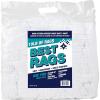 Arkwright W43 Cotton Tshirt Rags – 5 lb Bag – (Pack of 8) Soft Lint Free Cloths for Cleaning, Streak & Scratch-Free, Professional Grade Bulk Wiping Towels for Polishing, Painting, and Staining, White(10 lb Bag)