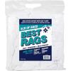 Arkwright W43 Cotton Tshirt Rags – 5 lb Bag – (Pack of 8) Soft Lint Free Cloths for Cleaning, Streak & Scratch-Free, Professional Grade Bulk Wiping Towels for Polishing, Painting, and Staining, White(5 lb Bag)