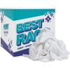 Arkwright W43 Cotton Tshirt Rags – 5 lb Bag – (Pack of 8) Soft Lint Free Cloths for Cleaning, Streak & Scratch-Free, Professional Grade Bulk Wiping Towels for Polishing, Painting, and Staining, White(5 lb Box)