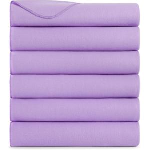 Arkwright Polar Fleece Throw Blankets Bulk – Case of 24 – Ultra Soft Cozy Blanket for Car, Camping, Couch, Office, Outdoor, Home, and Bed, 50 x 60 in, Assorted Colors(Purple)