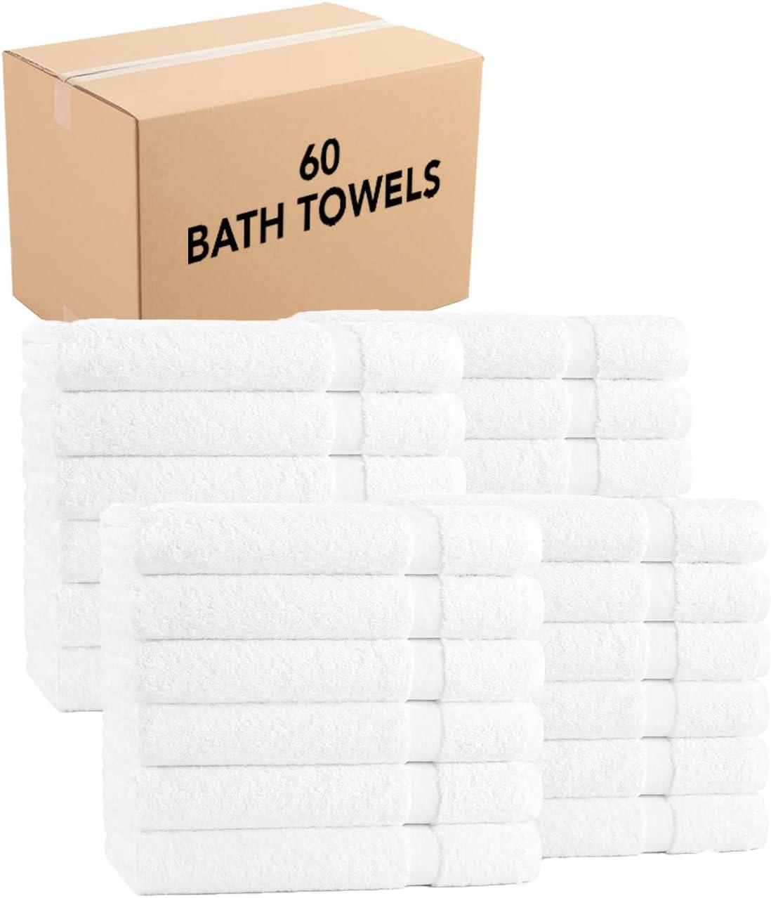 image:imageArkwright Admiral Spa Hand Towels Bulk Pack of 12 Lightweight Absorbent Bathroom Towel Quick Dry Cotton Perfect for Home Resort Spa and Shower 16 x 27 in White60