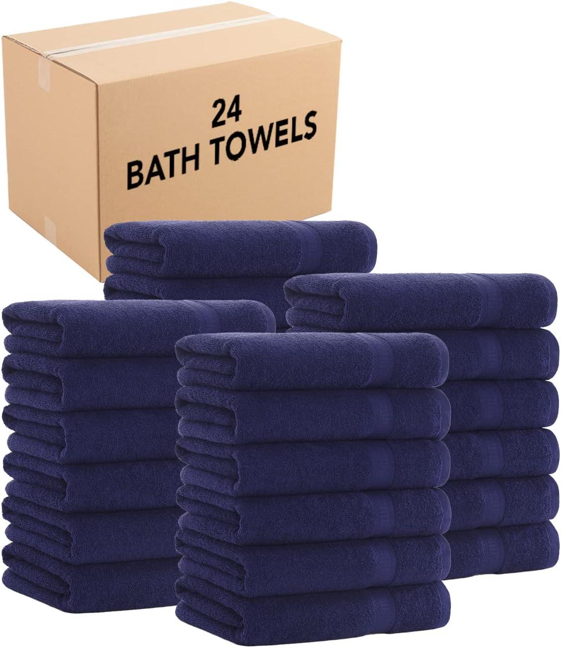image:imageArkwright True Color Solid Wash Cloths Soft 100 Cotton Washcloths 12 Pack Lightweight 475 GSM Absorbent amp Quick Dry for Face and Body 12 x 12 in BeigeNavy