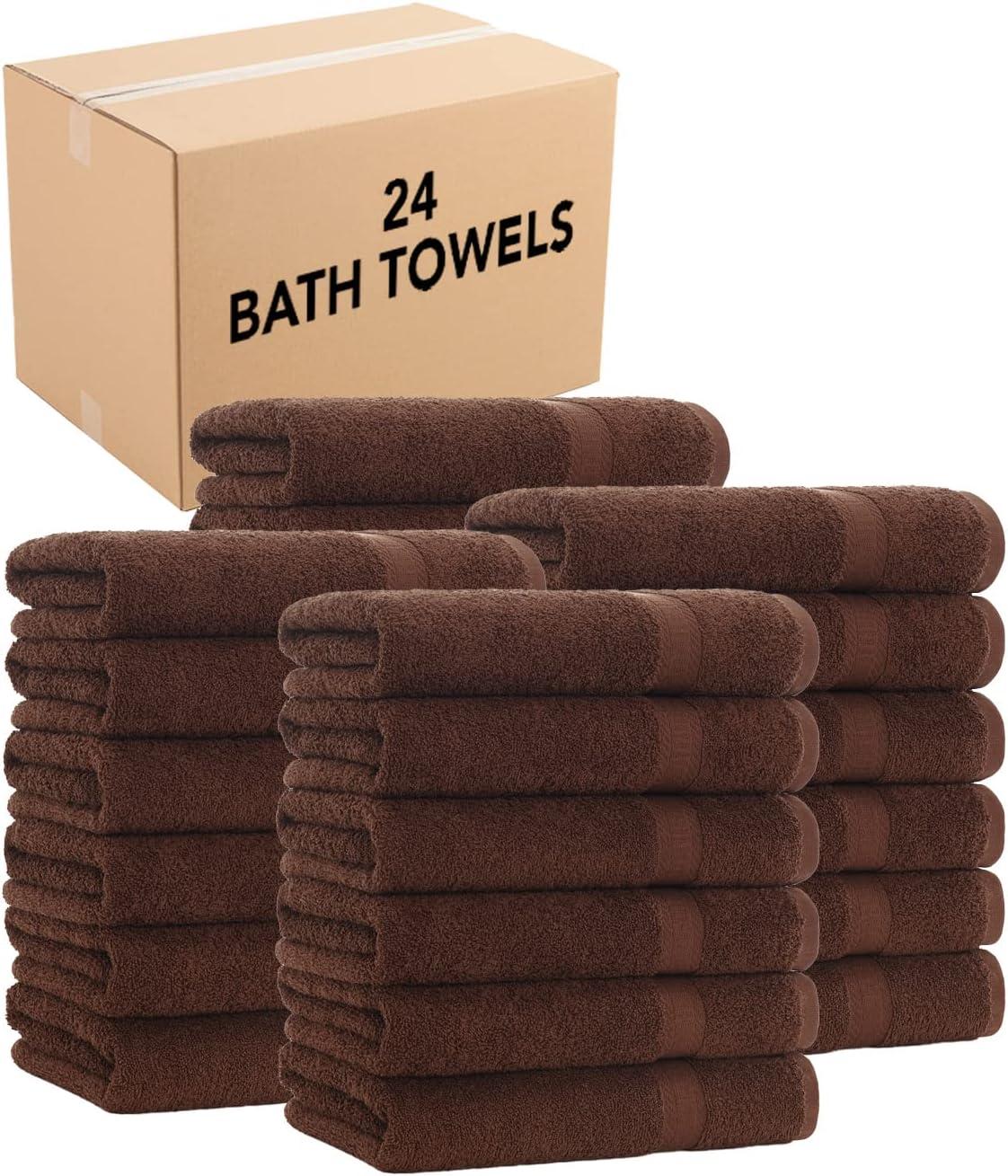 image:imageArkwright True Color Solid Wash Cloths Soft 100 Cotton Washcloths 12 Pack Lightweight 475 GSM Absorbent amp Quick Dry for Face and Body 12 x 12 in BeigeBrown