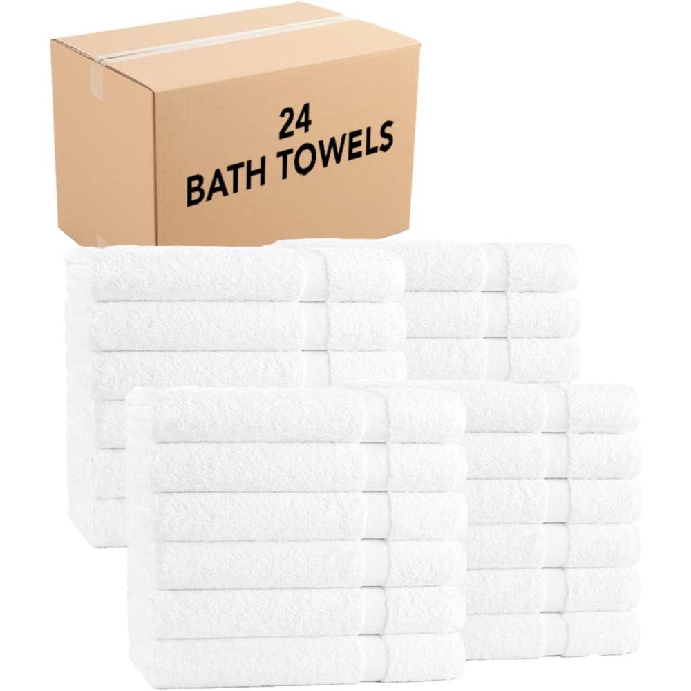 image:imageArkwright Admiral Spa Hand Towels Bulk Pack of 12 Lightweight Absorbent Bathroom Towel Quick Dry Cotton Perfect for Home Resort Spa and Shower 16 x 27 in White24