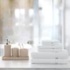 Arkwright Admiral Spa Hand Towels Bulk – Pack of 12 – Lightweight Absorbent Bathroom Towel, Quick Dry Cotton, Perfect for Home, Resort, Spa, and Shower, 16 x 27 in, White(60)