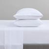 Arkwright Bulk Twin Flat Sheets – Pack of 6 – Soft Brushed Microfiber Hypoallergenic Top Sheet only with Wrinkle Resistant, Bedding Essentials for Hosts and Hotels, White(White)