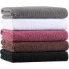 Arkwright Bleach Resistant Salon Towels 24 Pack – Microfiber Hair Towels, Soft, Absorbent, Quick Dry, Lint Free Spa & Barber Towels for Hair Stylist, Nail Salon & Esthetician, 16 x 27, Black(White)