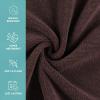Arkwright Bleach Resistant Salon Towels 24 Pack – Microfiber Hair Towels, Soft, Absorbent, Quick Dry, Lint Free Spa & Barber Towels for Hair Stylist, Nail Salon & Esthetician, 16 x 27, Black(Brown)