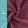 Arkwright Bleach Resistant Salon Towels 24 Pack – Microfiber Hair Towels, Soft, Absorbent, Quick Dry, Lint Free Spa & Barber Towels for Hair Stylist, Nail Salon & Esthetician, 16 x 27, Black(Burgundy)