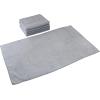 Arkwright Microfiber Gym Towel – Pack of 12 – Super Soft, Quick Dry Workout Sweat Towels, 300 GSM Lightweight & Absorbent for Sports, Working Out, Yoga, and Spa, 16 x 27 in, Black(Grey)