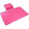 Arkwright Microfiber Gym Towel – Pack of 12 – Super Soft, Quick Dry Workout Sweat Towels, 300 GSM Lightweight & Absorbent for Sports, Working Out, Yoga, and Spa, 16 x 27 in, Black(Hot Pink)