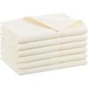 Arkwright Bulk Microfiber Queen Pillow Cases – Pack of 12 – Soft Hypoallergenic Pillowcases and Bedding Essentials for Hosts and Hotels, Standard, White(Ivory)