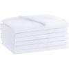 Arkwright Bulk Microfiber Queen Pillow Cases – Pack of 12 – Soft Hypoallergenic Pillowcases and Bedding Essentials for Hosts and Hotels, Standard, White(White)