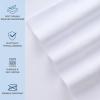 Arkwright Bulk Microfiber Queen Pillow Cases – Pack of 12 – Soft Hypoallergenic Pillowcases and Bedding Essentials for Hosts and Hotels, Standard, White(White)