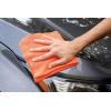 Arkwright SmartEdge Microfiber Cleaning Cloths – (Pack of 12) Thick Edge Less Dish Drying Towel for Car, Polishing, Washing, and Auto Detailing, 16 x 16 in, Blue(Orange)