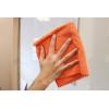 Arkwright SmartEdge Microfiber Cleaning Cloths – (Pack of 12) Thick Edge Less Dish Drying Towel for Car, Polishing, Washing, and Auto Detailing, 16 x 16 in, Blue(Orange)