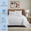 Arkwright Twin/TwinXL Quilt Set – Case of 4 – Soft Brushed Lightweight Microfiber Bedspread Coverlet Bedding Sets for All Seasons (1 Quilt, 1 Pillowcase Sham), 68×90 in, Almond Milk Tan(Bright White)