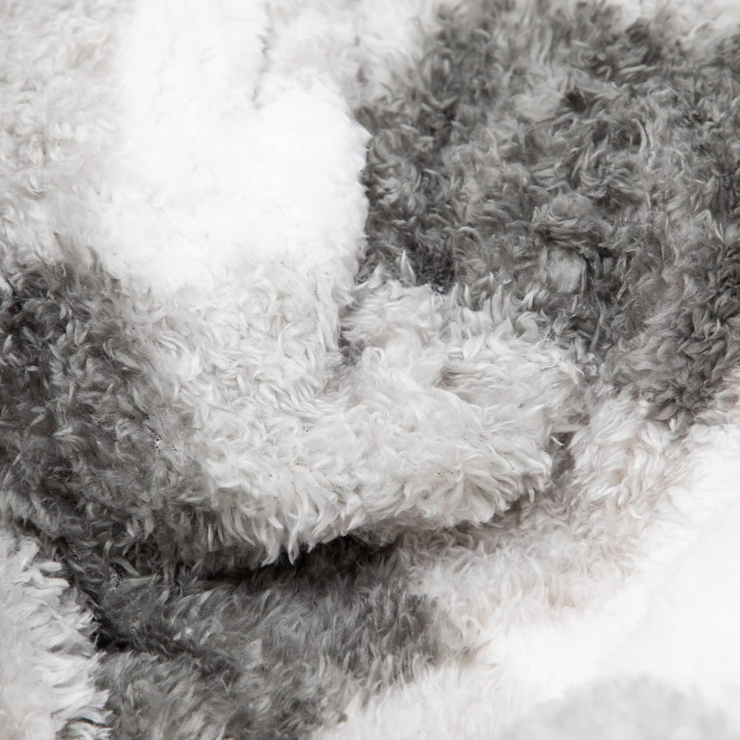 image:imageArkwright Sherpa Picnic Check Throw Blankets Case of 24 Soft Cozy and Warm Polyester Bulk Throw Set for Bed Couch and Travel 50 x 60 in Assorted Check