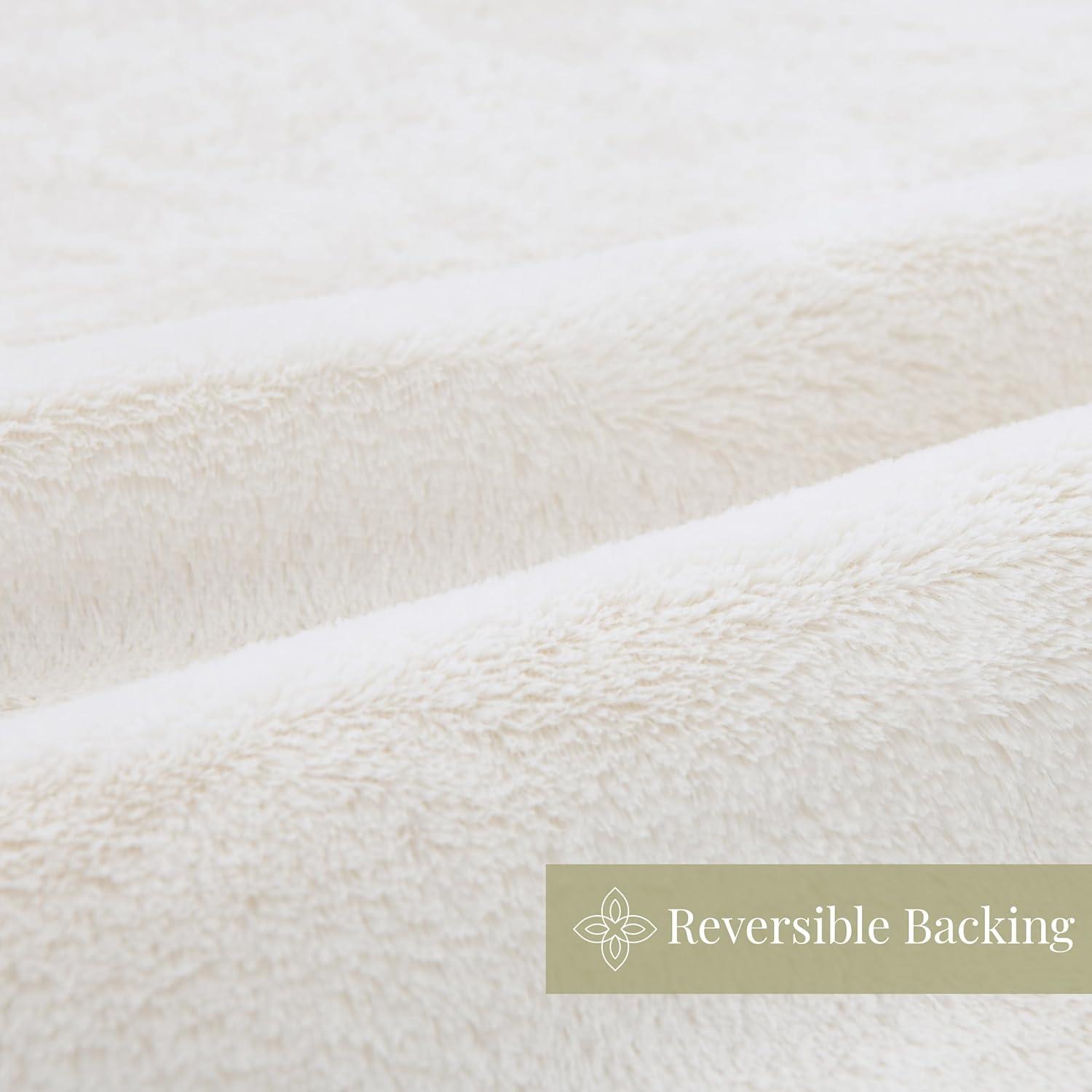image:imageAston amp Arden Luxury Faux Fur Blanket Ultra Soft Plush amp Fuzzy Throw in Giftable Box Real Fox Furry Texture All Season Decorative for Sofa Couch and Bed 50x70 Bronze MoonCottontail Ivory